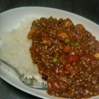 30分でレンズ豆のキーマカレー